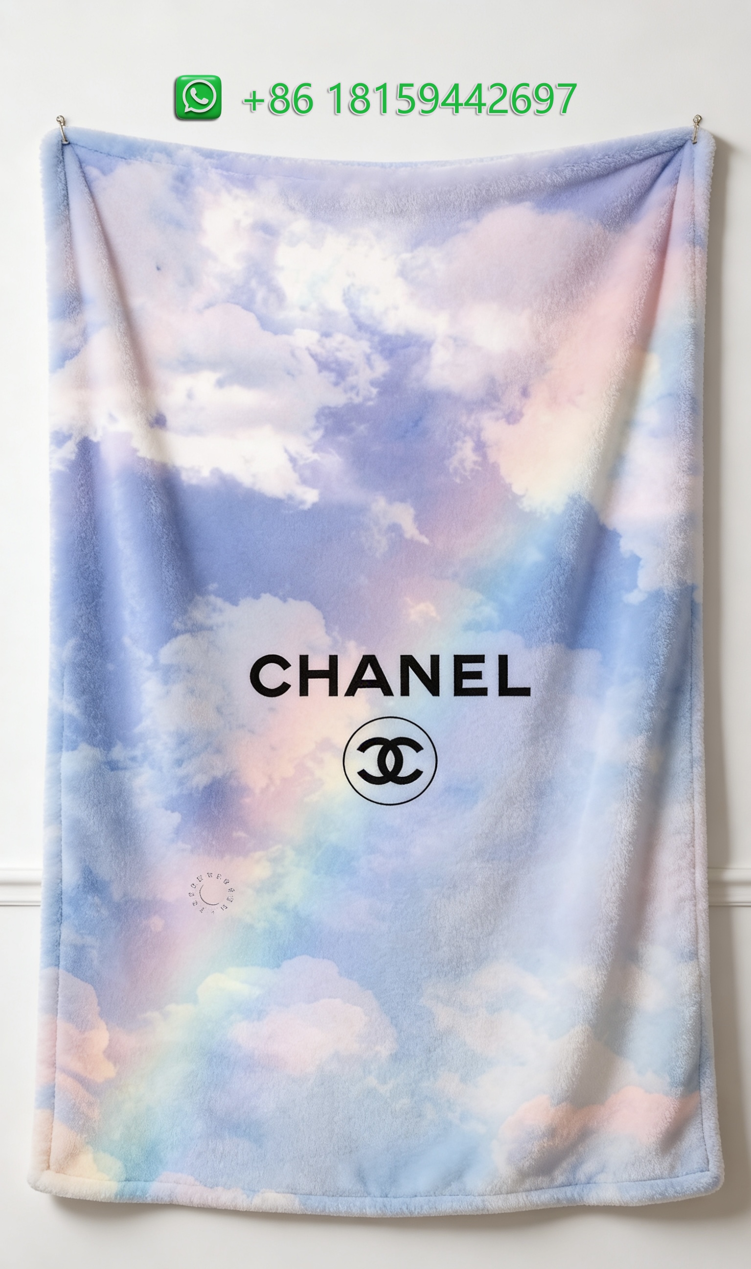 Chanel Throw Blankets